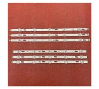 WANGYIWH Striscia LED da 6 pezzi for UE43TU7100 UE43TU7000 UE43TU8000 UN43TU7000 UN43TU8000 UN43TU8200 UN43TU700DF BN96-50319A 50320A(2kit For 2 TV)