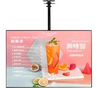 WANGYYDS Aggiorna L'esposizione del Tuo Negozio con Un Tabellone Digitale per I Menu E Un Pannello Luminoso a LED Ultrasottile, Un Gancio Telescopico in Ferro a Otto Livelli 60×100cm/23.6×39.4in