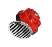 WANGZEYU Clacson Auto Auto, Grandi Camion 300DB 24V Clacson for Auto Trombe Auto(Red with Hood)