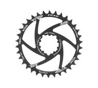 WANGZEYU Corona Bici Rotonda Ovale Corona 1mm 3mm 6mm Offset Montaggio Diretto ForSram XX1 X01 X1 X0 X9,30T 32T 34T 36T 38T 40T MTB della Bicicletta Bici Strada Monocorona MTB(Offset 1mm 34TRound)