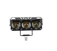 WANGZEYU Faretti Moto Led Motociclo Faro bicolore Moto Faretto Luci ausiliarie
