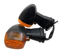 WANGZEYU Frecce Moto 2PCS Anteriore Del Motociclo Spia Indicatore di Direzione Della Lampada Fit Uso for Kawasaki ZXR250 ZXR400 ZXR750 ZXR KLE 250/400/500 ZRX1200R ZRX1200S Frecce Moto Led