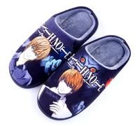 WANHONGYUE Anime Death Note Pantofole Uomo Donna Invernali Calde Peluche Ciabatte Scarpe da Casa con Punta Aperta Antiscivolo Indoor Outdoor Slippers Stile/2 40-41 EU