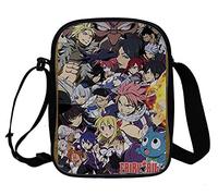 WANHONGYUE Anime Fairy Tail Borsa a Tracolla Borse a Spalla da Uomo Donna Borse Messenger Shoulder Bag Piccola Borsa Viaggio Sportiva Crossbody Bag 1049/6