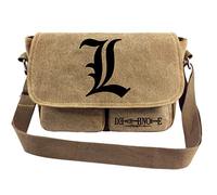 WANHONGYUE Death Note Anime Borse Messenger Piccole Borsa a Spalla Borsa a Tracolla in Tela Sacchetto del Messaggero Mini Formato 2