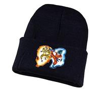 WANHONGYUE Dragon Ball Z Goku Anime Berretto in Maglia Uomo Donna Unisex Cappello Invernale Berretto in Jersey Leggero Slouch Beanie Watch Hat Nero/15