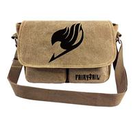 WANHONGYUE Fairy Tail Anime Borse Messenger Piccole Borsa a Spalla Borsa a Tracolla in Tela Sacchetto del Messaggero Mini Formato