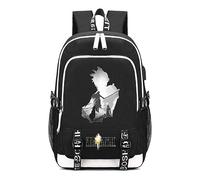 WANHONGYUE FINAL FANTASY Gioco Rucksack Laptop Backpack Borsa da Scuola Zaino con Porta di Ricarica USB e Jack per Cuffie /7