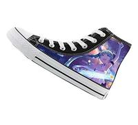 WANHONGYUE Hatsune Miku Anime Scarpe Stringate Sneaker a Collo Alto Scarpe di Tela per Uomo e Donna Unisex 36 EU Nero / 15