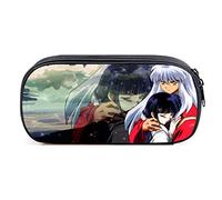 WANHONGYUE Inuyasha Anime Sacchetto da Cancelleria Astuccio Cassa di Matita Borsa Borsello /2