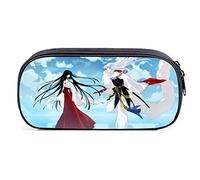 WANHONGYUE Inuyasha Anime Sacchetto da Cancelleria Astuccio Cassa di Matita Borsa Borsello /3