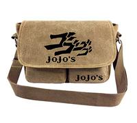 WANHONGYUE JoJo's Bizarre Adventure Anime Borse Messenger Piccole Borsa a Spalla Borsa a Tracolla in Tela Sacchetto del Messaggero Mini Formato 1