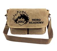 WANHONGYUE My Hero Academia Anime Borse Messenger Piccole Borsa a Spalla Borsa a Tracolla in Tela Sacchetto del Messaggero Mini Formato 4