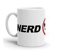 WANJIBAO Tazze bianche Nerd Tea Herd Birthday Logo Travel Chuck Ceramic Buy Cups More 325 ml Tazza da caffè s Per Amico Famiglia Colleghi Natale