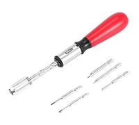 Wanjorlay 260Mm Vite A Mano Conduttore Premere Cacciavite A Cricchetto Punte Cacciavite Spacco E