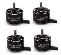 Wanjorlay 4 Pezzi 3115 900KV 6S Motore Brushless per RC Multirotor X-Class FPV Cinelifter Taurus X8Pro Protek60 FPV Camera Kit Dones