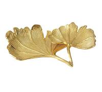 Wanjorlay Foglia Ginkgo Biloba Foglia Ciotola Gioielli Ciotola Scrivania Ciotola Decorativa Organizzatore Vassoio per Collana