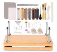 Wankon set rilegatura libro 21 pezzi panno riparazione (90 x 100 cm) lino rilegatura