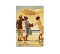 WANLEILEI Jack Vettriano - Poster artistico per pittura a olio, con paesaggi, personaggi dei cartoni animati, gioco su tela, pittura ad olio, 50 x 75 cm, senza cornice, stile 40