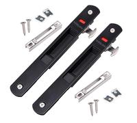 WANLIAN 2 serrature per porta scorrevole, moderna e semplice, per porte mobili in vetro, per tutte le porte e finestre mobili