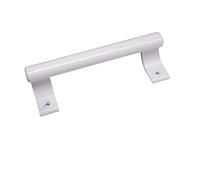 WANLIAN Maniglia per porta scorrevole in lega di alluminio, moderna maniglia in metallo per porte di balcone, bagno, armadio (bianco)