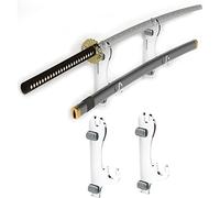 WANLIAN Porta Spada, Gancio per Spada, Porta Coltello Samurai Acrilico a Due Strati, Tutti Possono trasportare Spade (Trasparente)