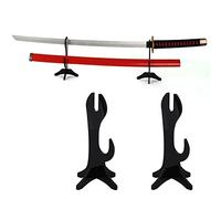 WANLIAN Samurai - Porta spada da tavolo Katana, in acrilico decorativo (nero)