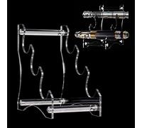 WANLIAN Supporto per spada laser, a tre livelli, in acrilico, per spada laser e spada laser (trasparente)