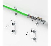 WANLIAN Supporto per Spada Laser, Supporto per Spada Laser a Parete, Adatto per Supporto per Spada Laser FX, Spade, Spada Laser 1 Paio (Trasparente)