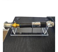 WANLIAN Supporto per spada laser, supporto per spada laser da scrivania, in acrilico, supporto fisso per spada laser (trasparente)