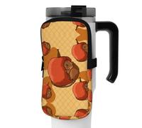 WANLON Borsa per borraccia sportiva versatile, ideale per passeggiate, escursioni, yoga, palestra, resistente all'acqua e agli urti, Nero , S, Porta biglietti da visita
