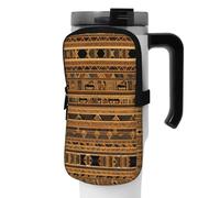 WANLON Borsa per bottiglia sportiva versatile, ideale per passeggiate, trekking, yoga, palestra, resistente all'acqua e agli urti, Nero , S, Porta biglietti da visita