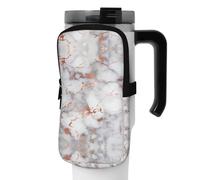 WANLON Borsa versatile per borraccia, ideale per passeggiate, trekking, yoga, palestra, resistente all'acqua e agli urti, Nero , M, Porta biglietti da visita