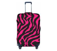 WANLON Go Out Travel - Copertura per valigia da viaggio, design unico, regalo ideale per viaggi d'affari, zebra, tigre, leopardo, rosa, bianco, M
