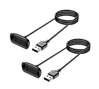 Wanme Caricabatterie per Fitbit Inspire 3, confezione da 2 cavi di ricarica USB di ricambio in silicone solo per Inspire 3