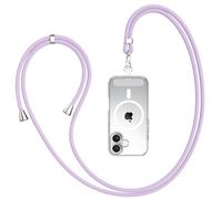 Wanme Cordino per Cellulare con 2 Pezzi Patch, Cordino per Telefono con Una Clip per Appendere Gli Occhiali, Regolabile Laccio per Cellulare con Toppa per Telefono