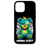 Wanna Play - Orsacchiotto spaventoso, design street art Custodia per iPhone 12 mini