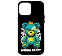 Wanna Play - Orsacchiotto spaventoso, design street art Custodia per iPhone 12 Pro Max