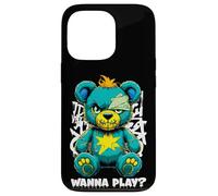Wanna Play - Orsacchiotto spaventoso, design street art Custodia per iPhone 13 Pro