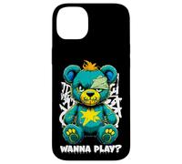 Wanna Play - Orsacchiotto spaventoso, design street art Custodia per iPhone 14 Plus