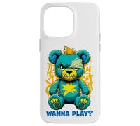 Wanna Play - Orsacchiotto spaventoso, design street art Custodia per iPhone 14 Pro Max