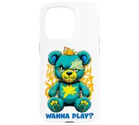 Wanna Play - Orsacchiotto spaventoso, design street art Custodia per iPhone 15 Pro