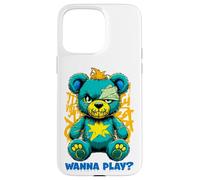 Wanna Play - Orsacchiotto spaventoso, design street art Custodia per iPhone 15 Pro Max