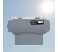 WANPOOL Estensore parasole per auto, parasole, parasole, antiriflesso, per conducente o passeggero, 1 pezzo (grigio)