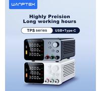 Wanptek Alimentatore CC da laboratorio Regolabile 30 V 10 A 60 V 5 A Alimentatore da banco da laboratorio 120 V 3 A regolato TPS305 Black