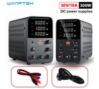 Wanptek Alimentatore CC programmabile WPS3010H Banco di lavoro per manutenzione di laboratorio 30V 10A Regolatore di tensione e corrente AC 220V 110V