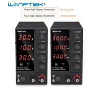 Wanptek Alimentatore CC regolabile 30V 10A Alimentatore da laboratorio LED 60V 5A Regolatore di tensione Stabilizzatore Sorgente da banco di commutazione