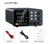 Wanptek Lab DC Alimentazione Encoder Memoria di regolazione Regolabile 30V 10A Fonte di alimentazione da banco 160V 120V 60V 5A 3A Anodizzazione del metallo