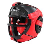 Wansiman Casco da Boxe,Taekwondo Headgear,Copricapo Boxe,Professionale Pugilato Protezione Casco,Casco da Boxe per Sparring,Caschetto Boxe Griglia MMA Allenamento,per Boxe,Arti Marziali