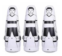 Wansiman Portiere Manichino da Allenamento,Difensore di Calcio Portatile,Manichino Gonfiabile da Allenamento,Base Riempita d'Acqua,Adatto per L'Allenamento Mobile Come Calcio E Basket